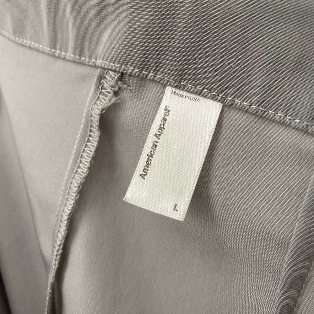 {SOLD} Lightly preloved gray American Apparel high rise shorts - Picture 5 of 7